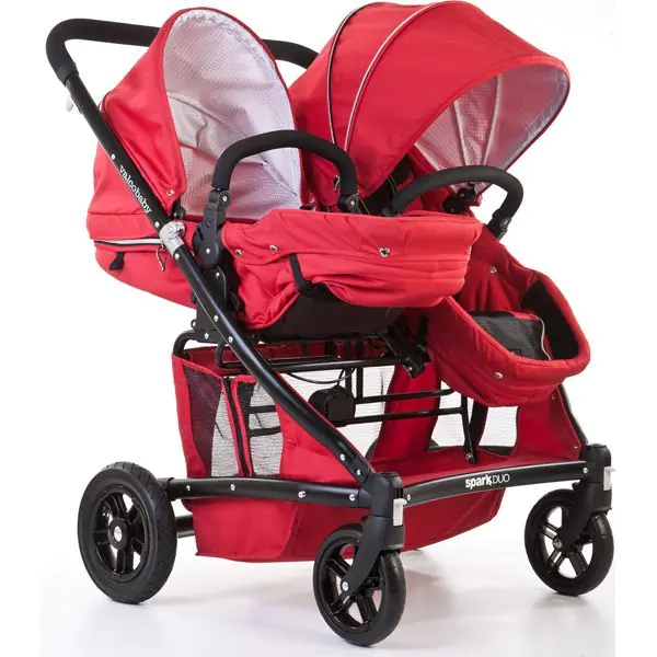 Детская коляска для двойни Valco Baby Zee Spark Duo фото 1