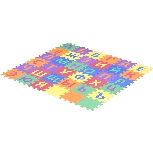 Игровой коврик-пазл Funkids 6" Алфавит-3 с русским алфавитом KB-001-36-NT, 36 плит фото 2