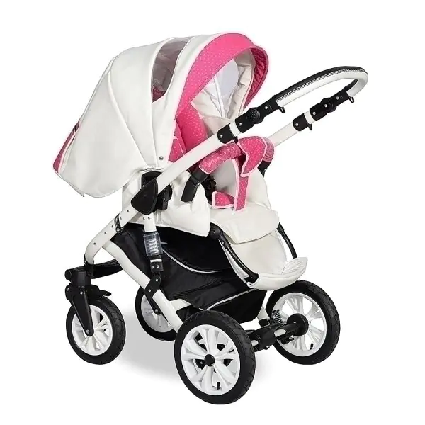 Детская коляска Indigo Isabel S 2 в 1, эко-кожа фото 5