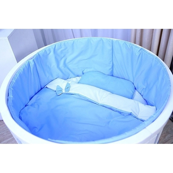 Универсальный комплект в кроватку Классика Evobaby 7 в 1, 7 предметов — как выглядит в жизни