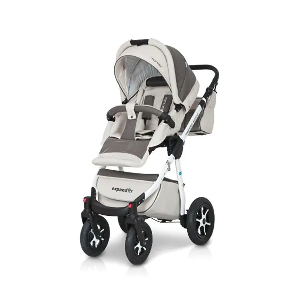 Детская коляска Expander Mondo Ecco 3 в 1, эко-кожа фото 6