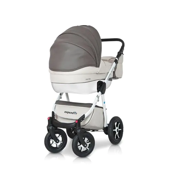 Детская коляска Expander Mondo Ecco 3 в 1, эко-кожа фото 12