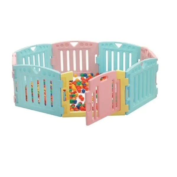 Детский манеж Edu Play PR-3824CT ограждение- Room (194х160х60h) — как выглядит в жизни