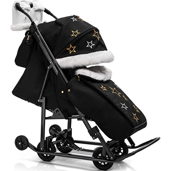 Санки-коляска Kristy СО Pikate-SM Limited Edition фото 6