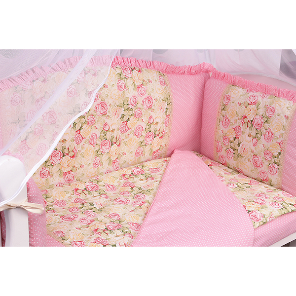 Комплект постели в кроватку AmaroBaby Волшебная Сказка, 7 предметов, поплин фото 1