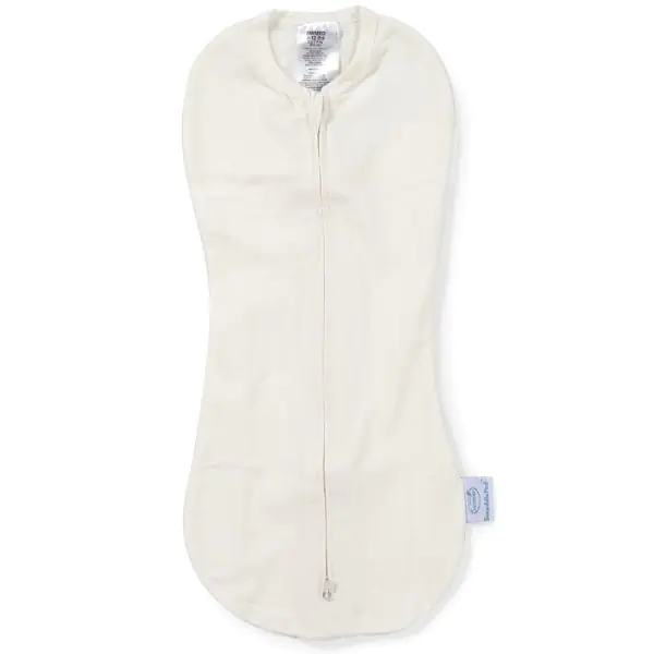 54530 Summer Infant Конверт для пеленания новорожденных на молнии Swaddlepod размер S Кремовый фото 1