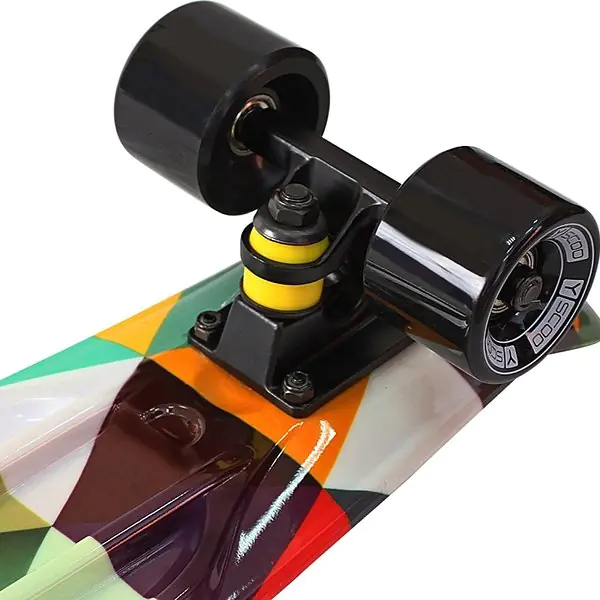 Скейтборд RT Y-Scoo Fishskateboard Print 22" с сумкой арт. 401G, 56,6х15 фото 6