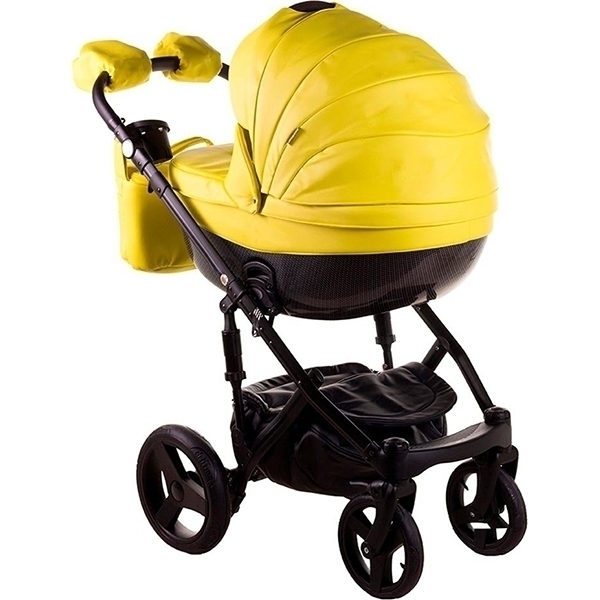 Детская коляска BeBe-Mobile Biagio S 3 в 1, эко-кожа фото 4