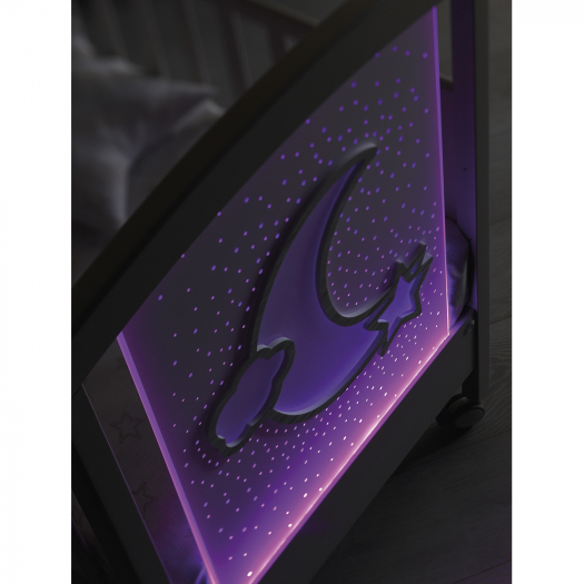 Детская кроватка Erbesi Moon LED фото 4