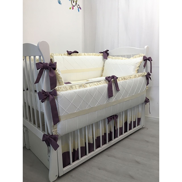 Комплект постели в кроватку Marele Мальта 460215, 11 предметов фото 1