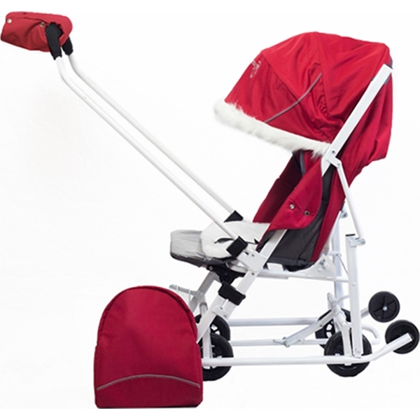 Санки-коляска Kristy Мое Детство Снеговик фото 2