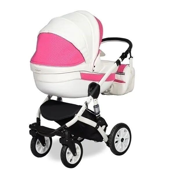 Детская коляска Indigo Isabel S 2 в 1, эко-кожа фото 2