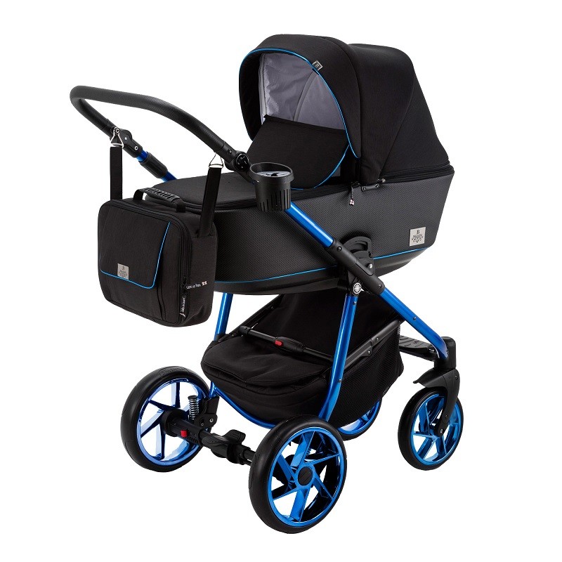 Детская коляска BeBe-Mobile Gusto Special Edition 2 в 1, ткань+эко-кожа - Фото