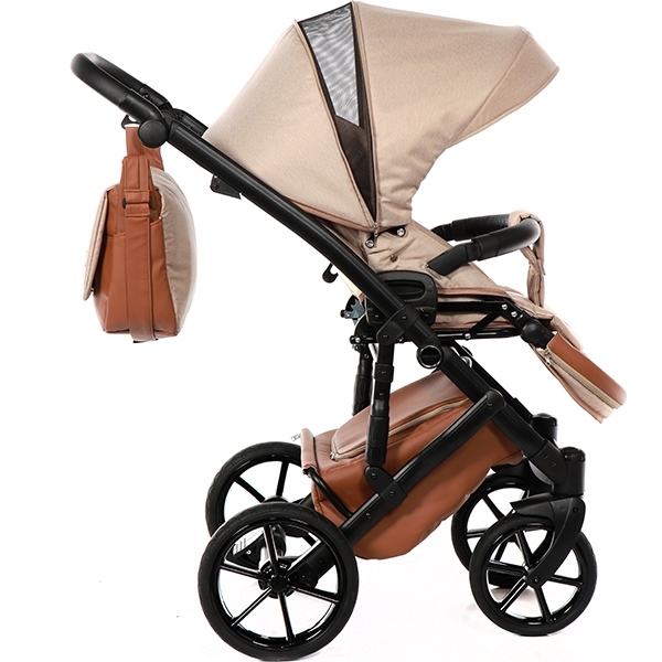 Детская коляска Tako Laret Corona Lite 2 в 1, ткань+эко-кожа фото 9