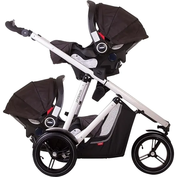 Адаптер для автокресла Maxi-Cosi на коляски Phil and Teds Vibe и Verve — как выглядит в жизни