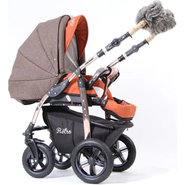 Детская коляска Car-Baby Retro Sport 3 в 1 фото 4