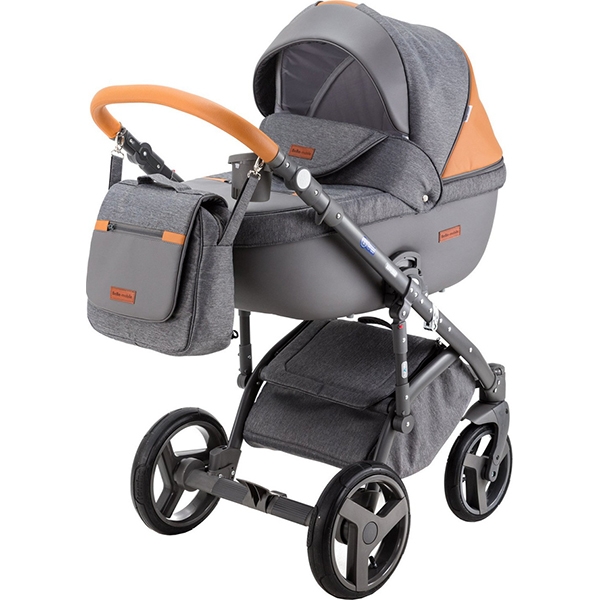 Детская коляска BeBe-Mobile Ravenna Sport 2 в 1, ткань+эко-кожа - Фото