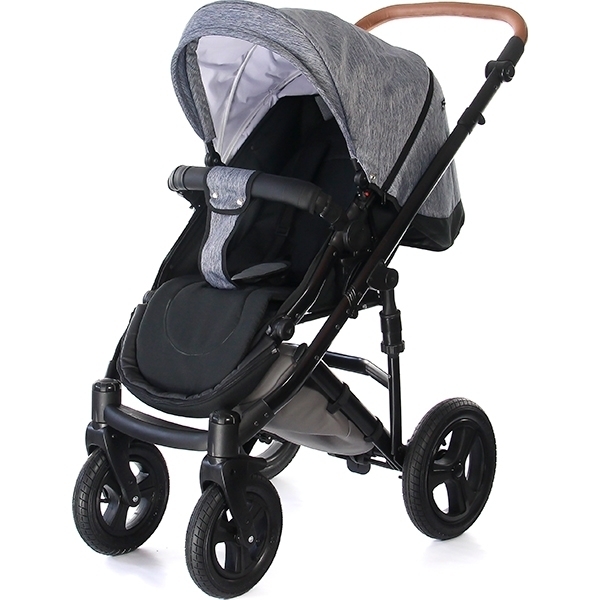 Детская коляска Everflo Soft 2 в 1, ткань+эко-кожа фото 15