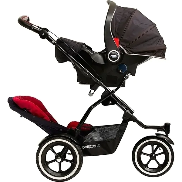 Детская прогулочная коляска для погодок Phil and Teds Sport (Navigator 2), со вторым сидением фото 51