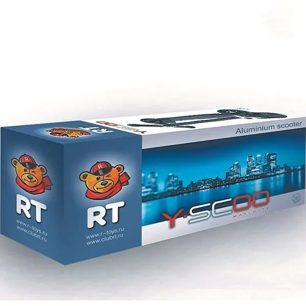 Самокат Y-Scoo Maxi City RT Shine Gagarin трансформер с ручным тормозом фото 19
