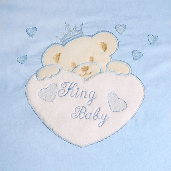 Набор постели в люльку Kids Fashion King Baby, 6 предметов фото 3
