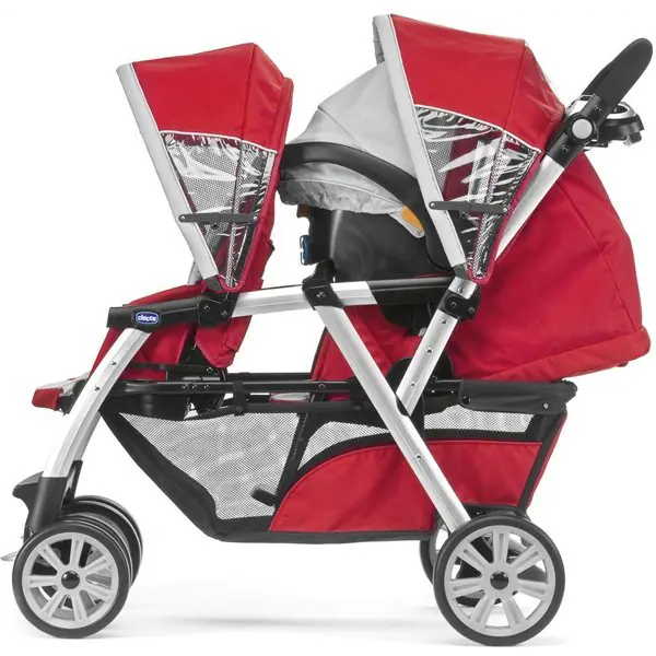 Детская прогулочная коляска для двойни Chicco Together Twin фото 3