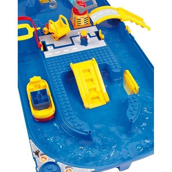 Водный трек Smoby Funland Big Waterplay арт. 55103 — как выглядит в жизни