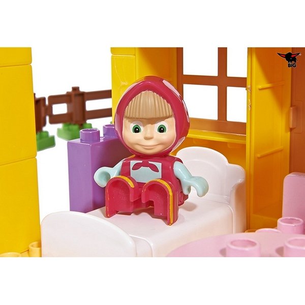 Конструктор Smoby Маша и Медведь, Домик Маши, 95 деталей, 4/4 арт. 800057096 — как выглядит в жизни