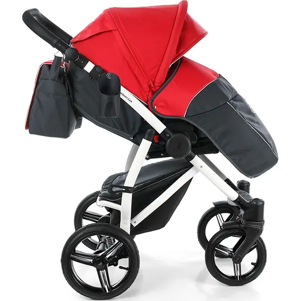 Детская коляска Esspero Newborn Lux 2016 2 в 1, шасси White фото 10