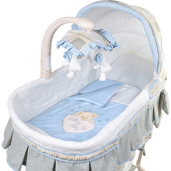 Набор постели в люльку Kids Fashion King Baby, 6 предметов фото 1