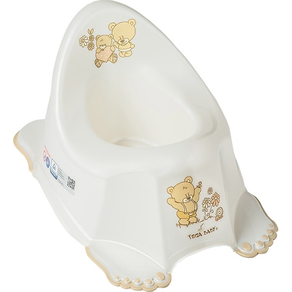 Нескользящий детский горшок Tega Baby Мишка - Фото