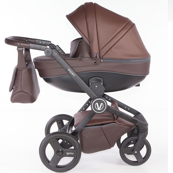 Детская коляска Verdi Expert 3 в 1, эко-кожа фото 1