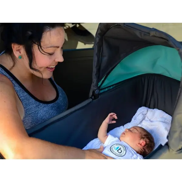 Люлька Bumbleride Carrycot Aqua для коляски Indie & Speed фото 4