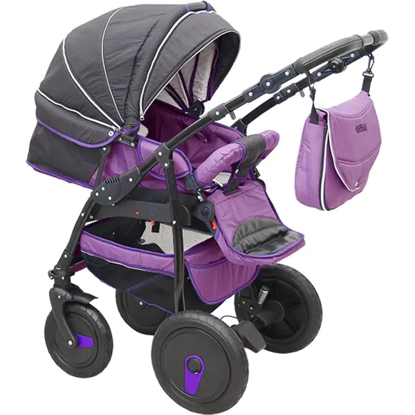 Детская коляска Quipolo Optima Lux Collection 2 в 1 фото 6