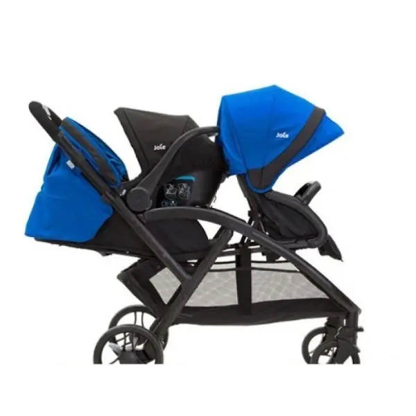 Детская прогулочная коляска для двойни Joie Evalite Duo Stroller фото 3