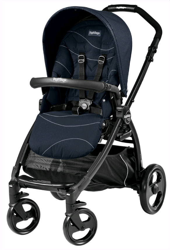 Детская прогулочная коляска Peg-Perego Book Plus Pop-Up Sportivo, шасси Black - Фото