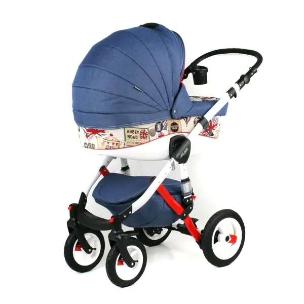 Детская коляска Adamex Barletta World Collection 3 в 1 фото 6