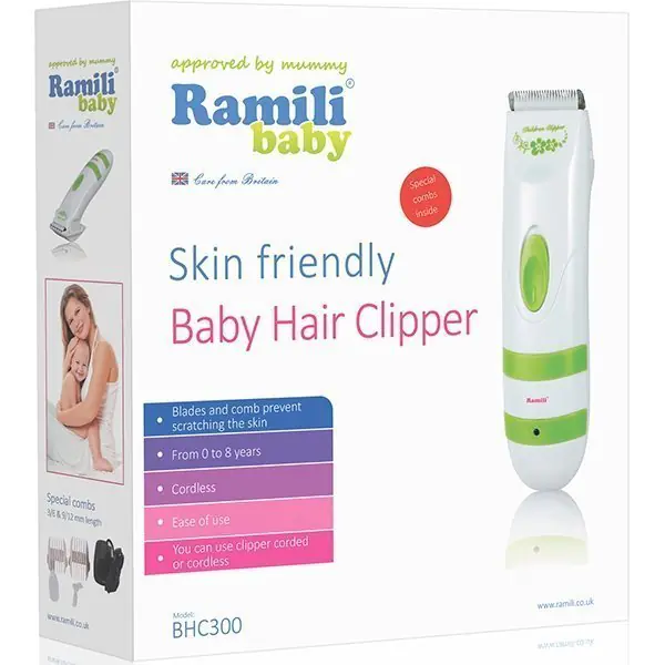 Машинка для стрижки детских волос Ramili Baby Hair Clipper BHC300 — как выглядит в жизни