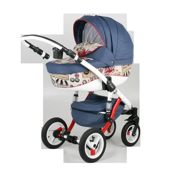 Детская коляска Adamex Barletta World Collection 3 в 1 фото 1