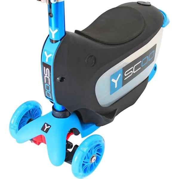 Каталка-самокат 3 в 1 Y-Scoo Mini Jump&Go фото 25