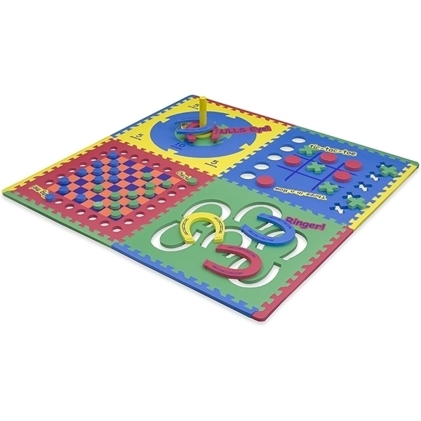 Игровой коврик-пазл Funkids 24" Игровой Центр 4 в 1 KB-119-NT, 4 плиты фото 5