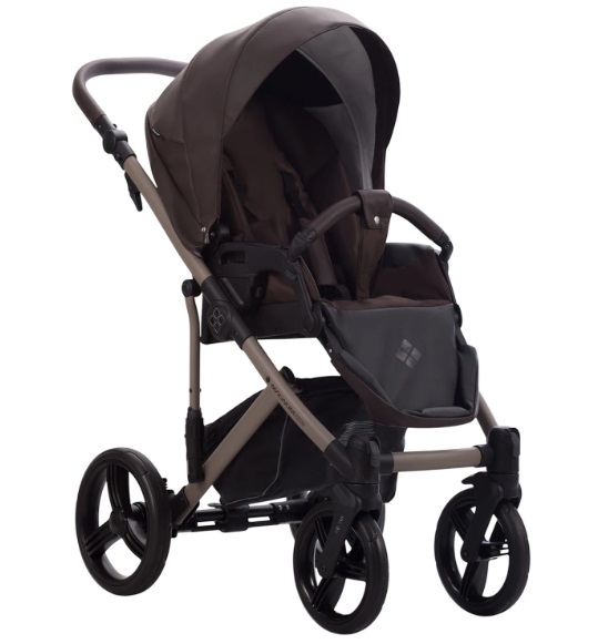 Детская коляска Bebetto Magnum Light Pro 2 в 1 на бежевой раме фото 3