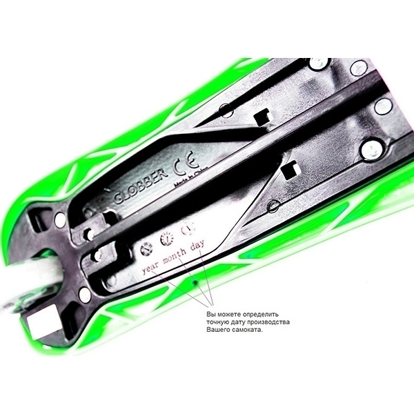 Трехколесный самокат Y-Scoo Globber Primo Plus Titanium 442 с 3 светящимися колесами фото 11