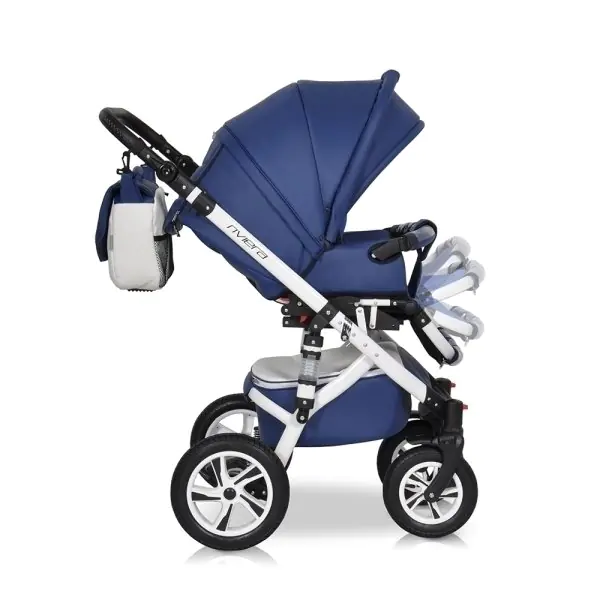 Детская коляска Caretto Riviera Vintage S 3 в 1, эко-кожа фото 8