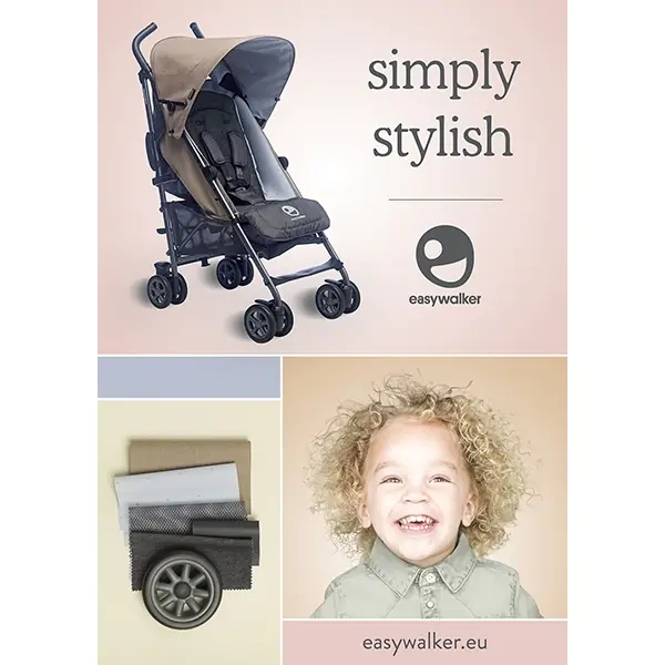 Детская коляска-трость Easywalker Buggy, с бампером фото 34