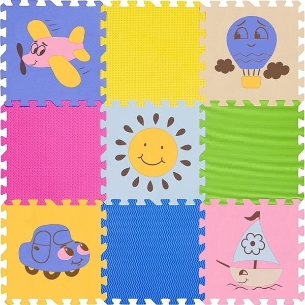 Коврик-пазл с рисунками Funkids Окружающий Мир 12" серия NT - Фото