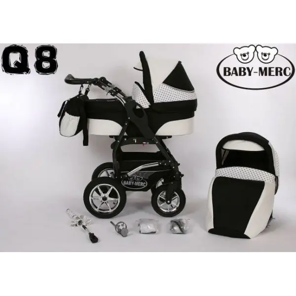Детская коляска Baby-Merc Q8 2 в 1 фото 1
