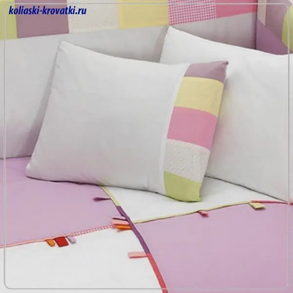 Комплект постельного белья Kidboo Loony Pink 7 предметов фото 1