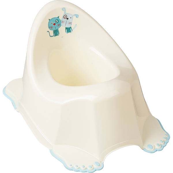 Нескользящий детский горшок Tega Baby Кот и Пес - Фото