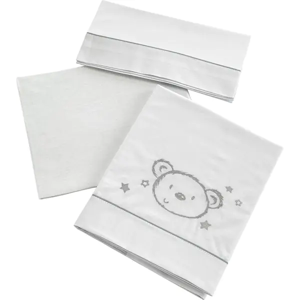 Сменный комплект белья Micuna Sweet Bear Микуна Свит Бир TX-821, 3 предмета, 120 х 60 см фото 1